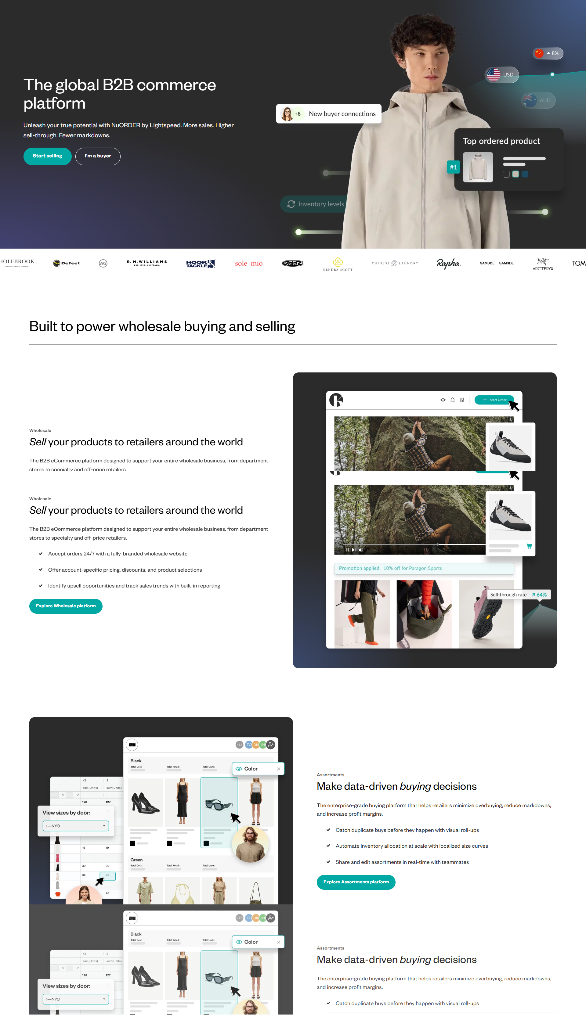 Enterprise Wholesale Commerce Platform